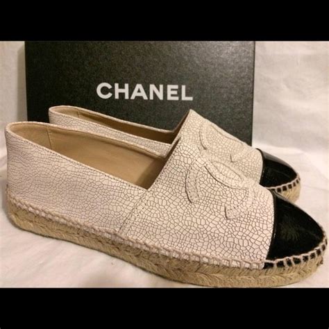 poshmark chanel espadrilles